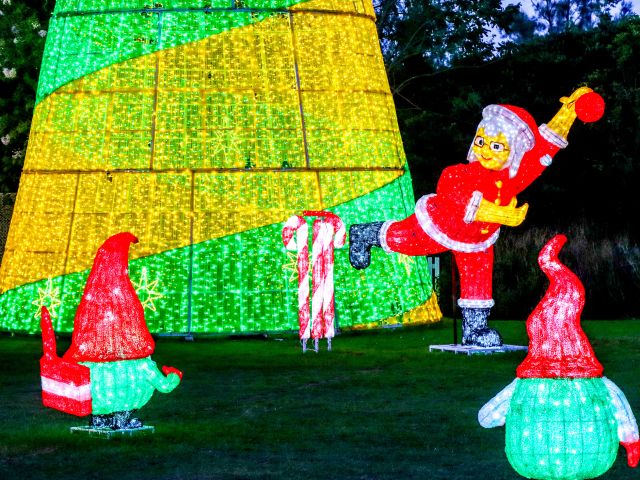 hunter valley christmas spectacular lights