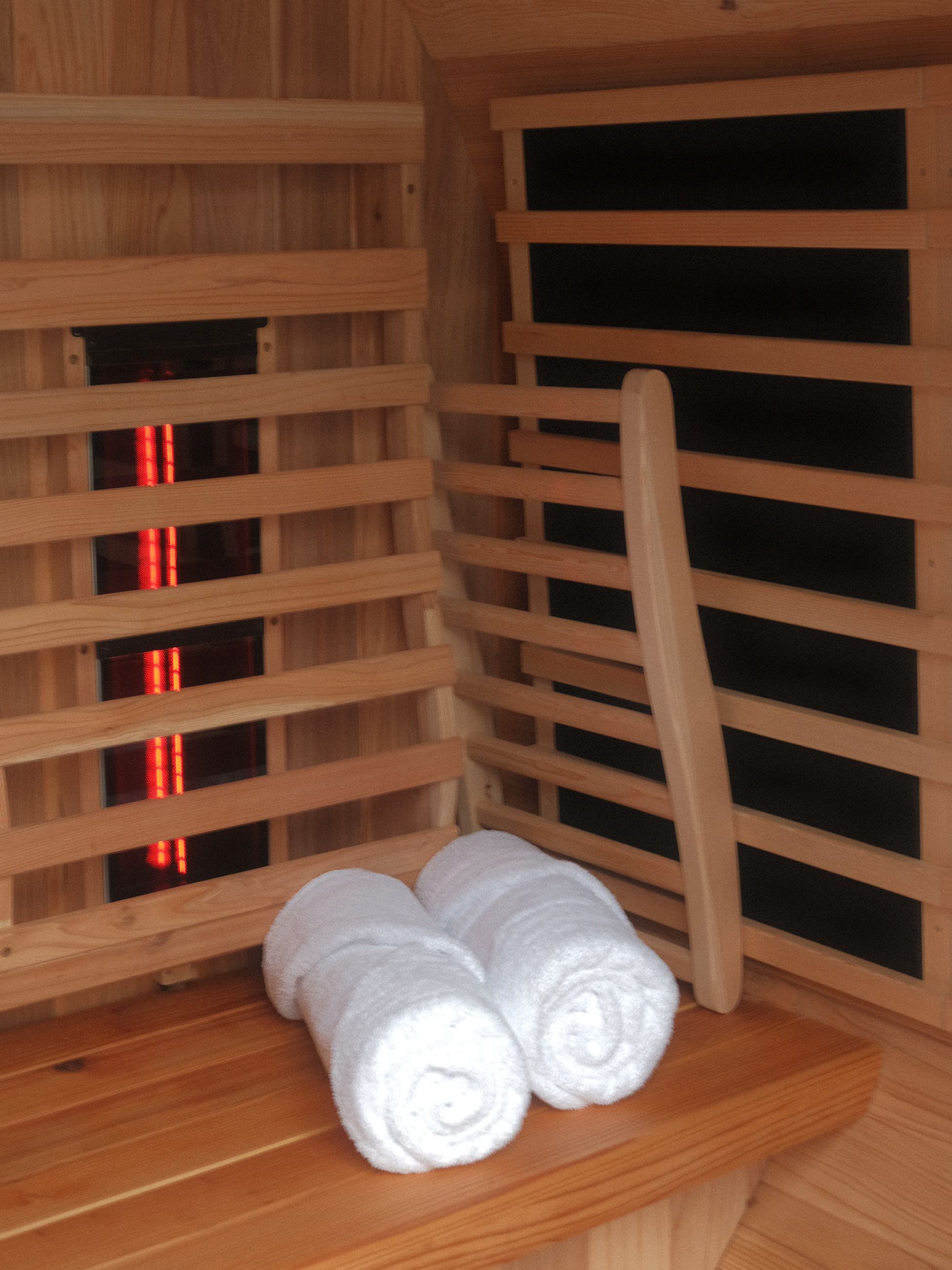 inside sauna