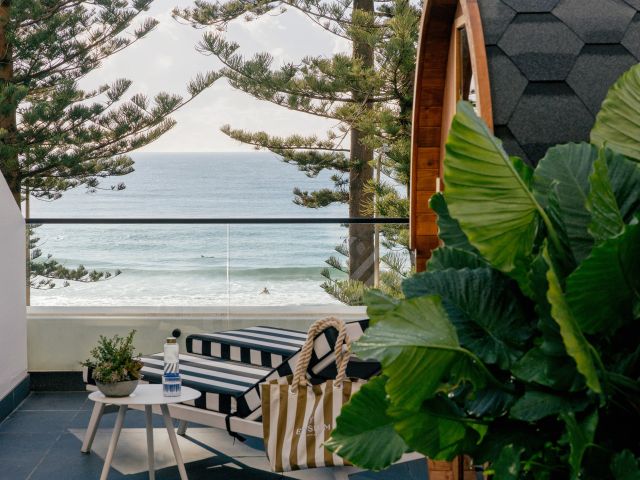 The sea view from the manly elysium