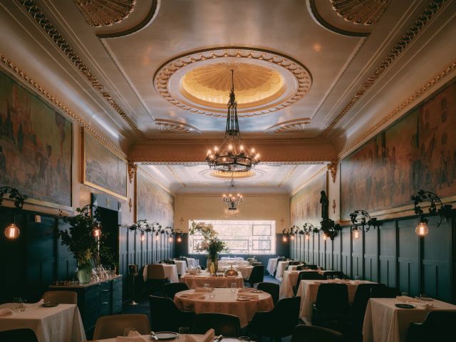 Florentino Melbourne's elegant dining room